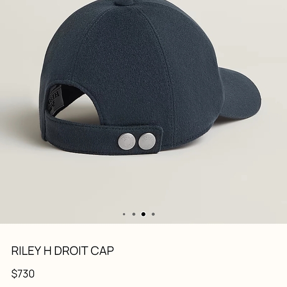 HERMES RILEY H DROIT CAP - Picture 7 of 8